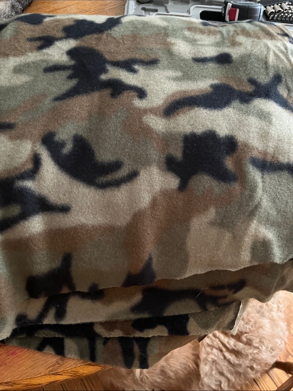 Camouflage fleece